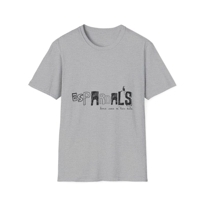 Camiseta Softstyle - Gris deportivo - Espardals — Bona cosa m’has dita