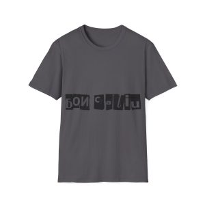 Camiseta Softstyle - Gris marengo - Camiseta «Bon caliu»