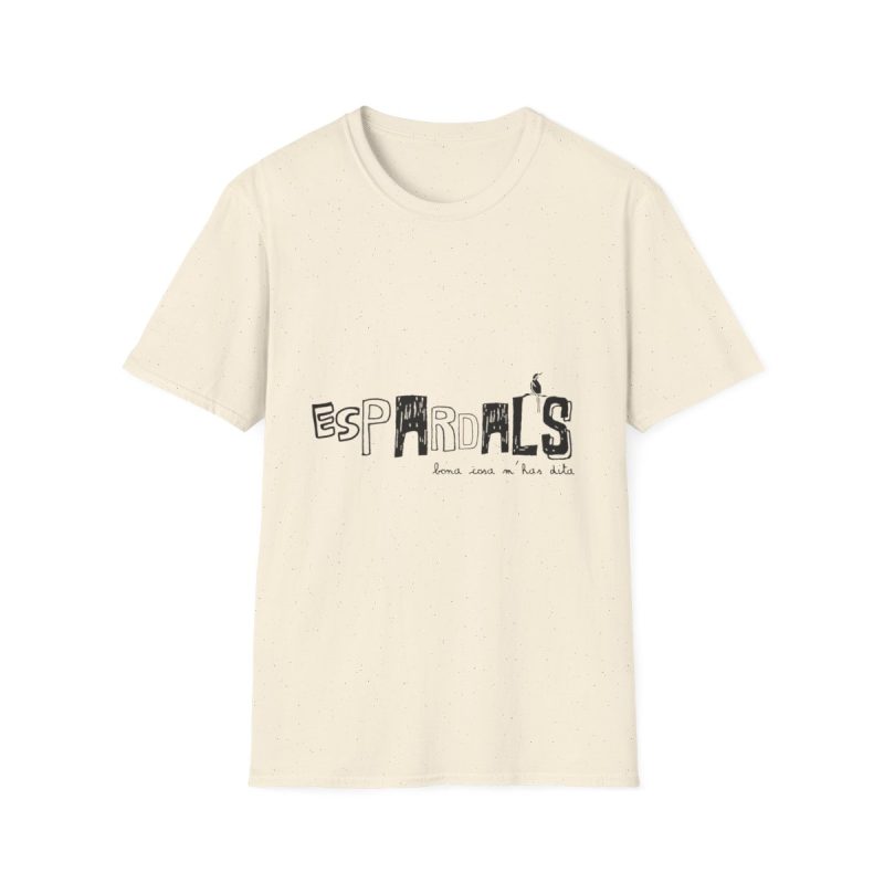 Camiseta Softstyle - Natural - Espardals — Bona cosa m’has dita