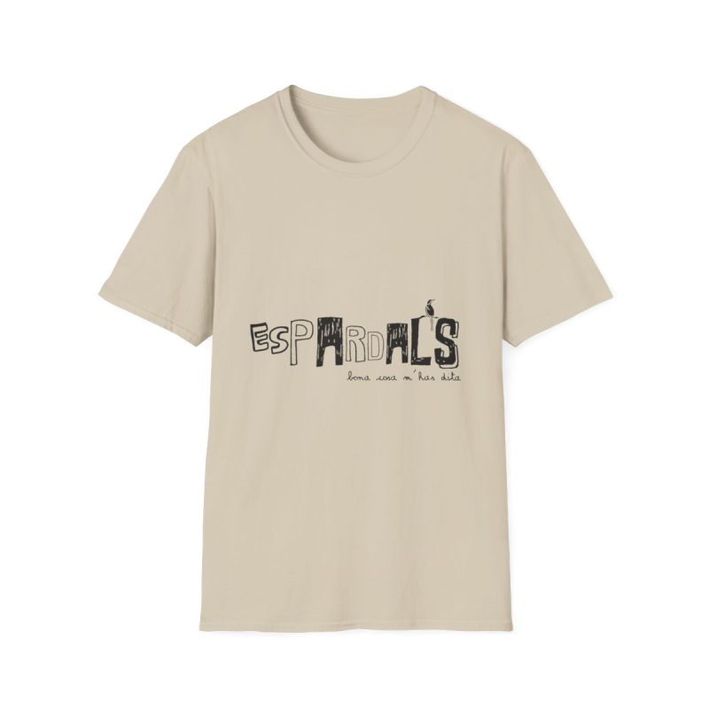 Camiseta Softstyle - Arena - Espardals — Bona cosa m’has dita