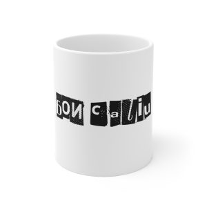 Taza de ceramica - Camiseta «Bon caliu»