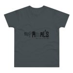 Camiseta hombre punto liso - Gris oscuro - Espardals — Bona cosa m’has dita