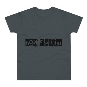 Camiseta hombre punto liso - Gris oscuro - Camiseta «Bon caliu»