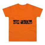 Camiseta hombre punto liso - Naranja - Camiseta «Bon caliu»