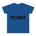 Camiseta hombre punto liso - Azul royal intenso - Camiseta «Bon caliu»