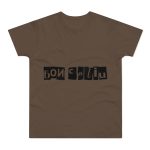 Camiseta hombre punto liso - Marron chocolate - Camiseta «Bon caliu»