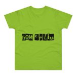 Camiseta hombre punto liso - Verde orquidea - Camiseta «Bon caliu»