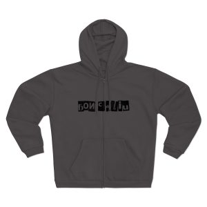 Sudadera capucha con cremallera premium - Antracita - Camiseta «Bon caliu»