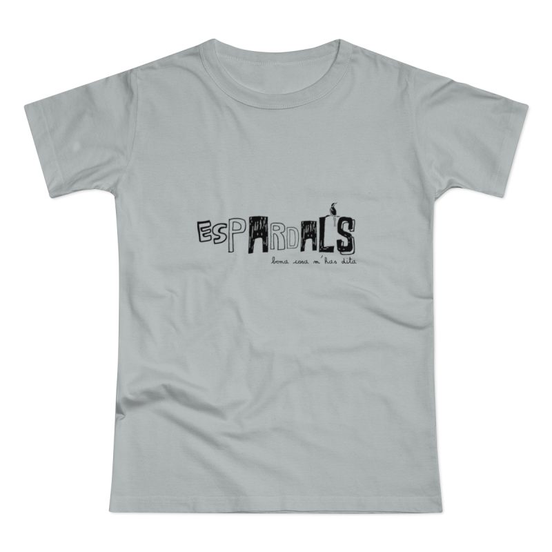 Camiseta mujer punto liso - Gris Pacifico - Espardals — Bona cosa m’has dita