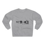 Sudadera cuello redondo premium - Gris jaspeado claro - Espardals — Bona cosa m’has dita