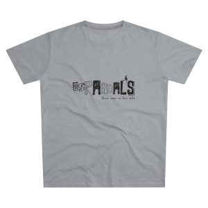 Camiseta hombre corte moderno - Gris Oxford claro - Espardals — Bona cosa m’has dita