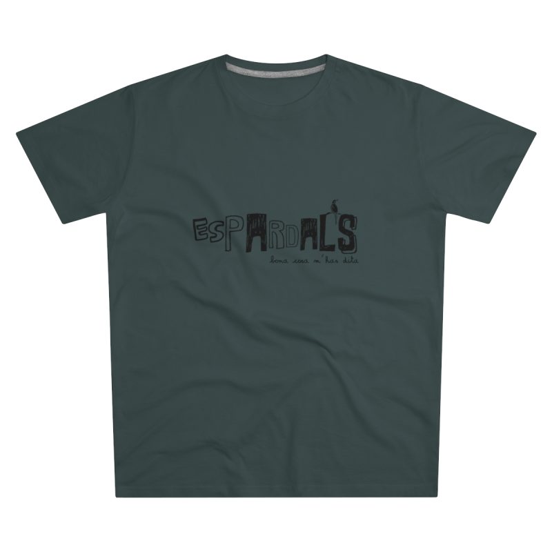 Camiseta hombre corte moderno - Gris marengo - Espardals — Bona cosa m’has dita