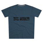 Camiseta hombre corte moderno - Azul vaquero - Camiseta «Bon caliu»