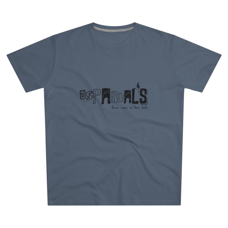 Camiseta hombre corte moderno - Azul marino - Espardals — Bona cosa m’has dita