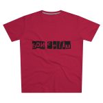 Camiseta hombre corte moderno - Rojo - Camiseta «Bon caliu»