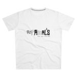 Camiseta hombre corte moderno - Blanco - Espardals — Bona cosa m’has dita