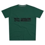 Camiseta hombre corte moderno - Verde botella - Camiseta «Bon caliu»