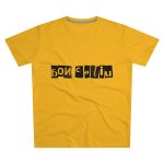 Camiseta hombre corte moderno - Amarillo girasol - Camiseta «Bon caliu»