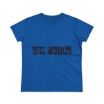 Camiseta mujer algodon medio - Azul royal - Camiseta «Bon caliu»