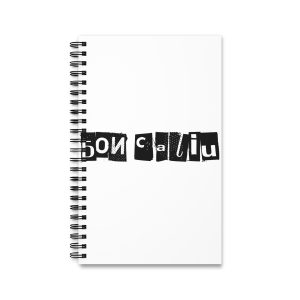 Cuaderno de espiral - Camiseta «Bon caliu»