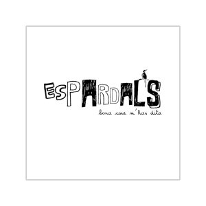 Pegatinas de vinilo cuadradas - Espardals — Bona cosa m’has dita