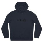 Sudadera con capucha King - Azul marino - Espardals — Bona cosa m’has dita Sudadera con capucha King - Azul marino - Espardals — Bona cosa m’has dita