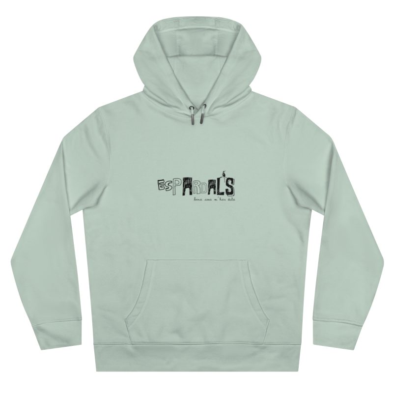 Sudadera con capucha King - Verde agua - Espardals — Bona cosa m’has dita