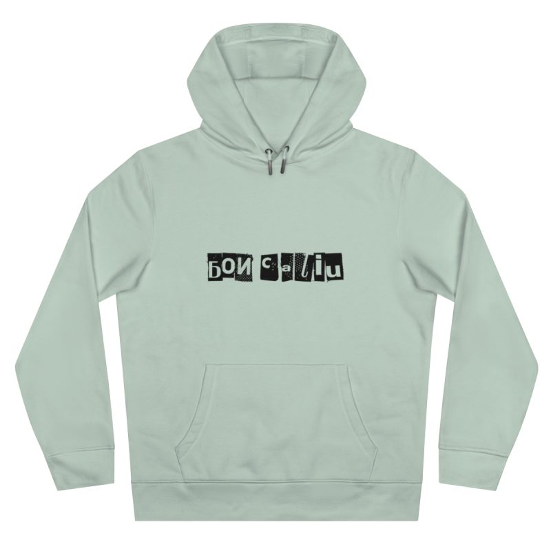 Sudadera con capucha King - Verde agua - Camiseta «Bon caliu»
