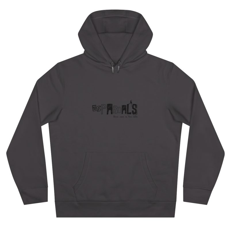 Sudadera con capucha King - Gris asfalto - Espardals — Bona cosa m’has dita