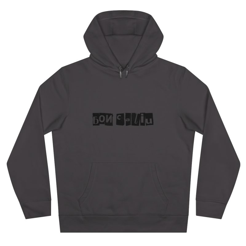 Sudadera con capucha King - Gris asfalto - Camiseta «Bon caliu»