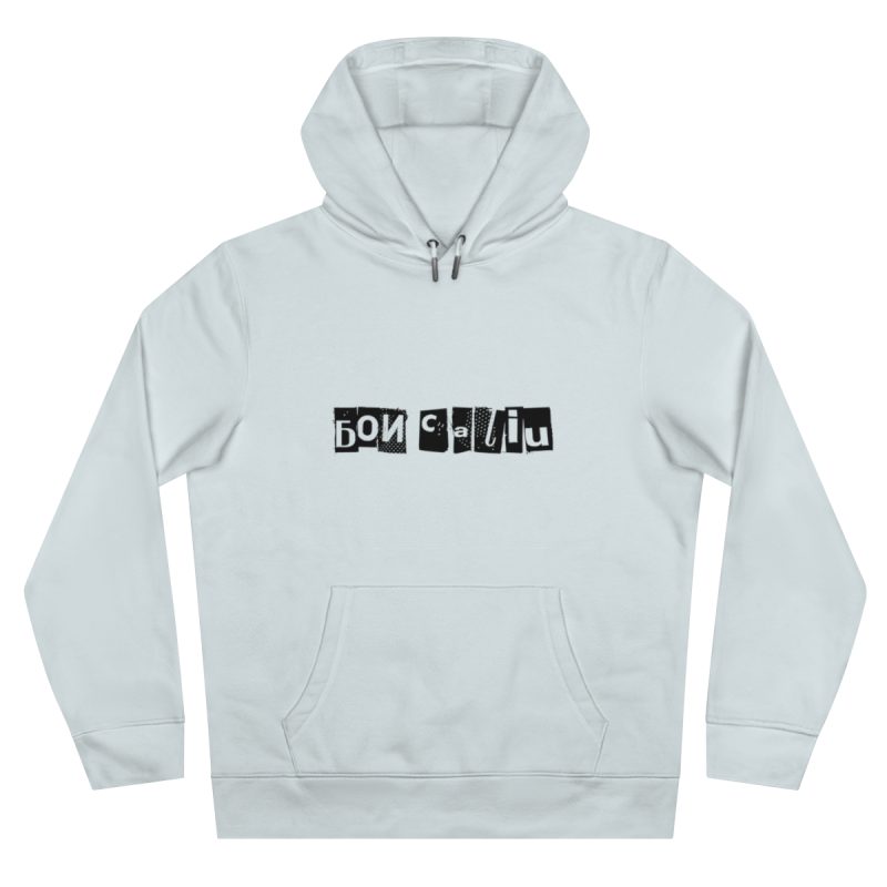Sudadera con capucha King - Azul cielo puro - Camiseta «Bon caliu»
