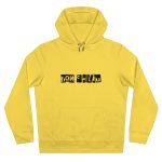 Sudadera con capucha King - Amarillo chispa - Camiseta «Bon caliu» Sudadera con capucha King - Amarillo chispa - Camiseta «Bon caliu»
