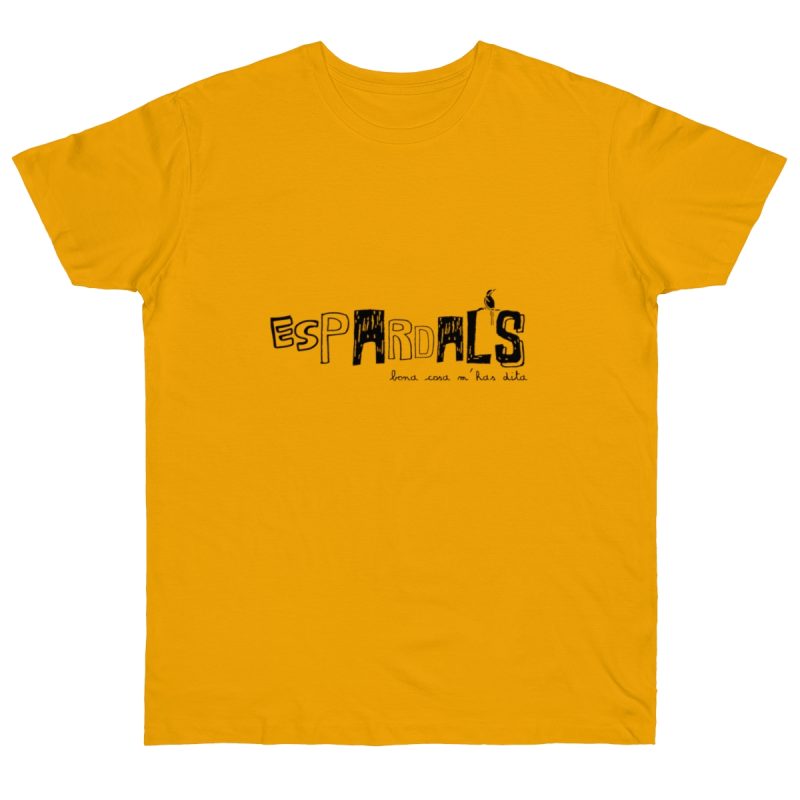 Camiseta punto liso - Albaricoque - Espardals — Bona cosa m’has dita