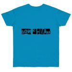 Camiseta punto liso - Azul atolon - Camiseta «Bon caliu»