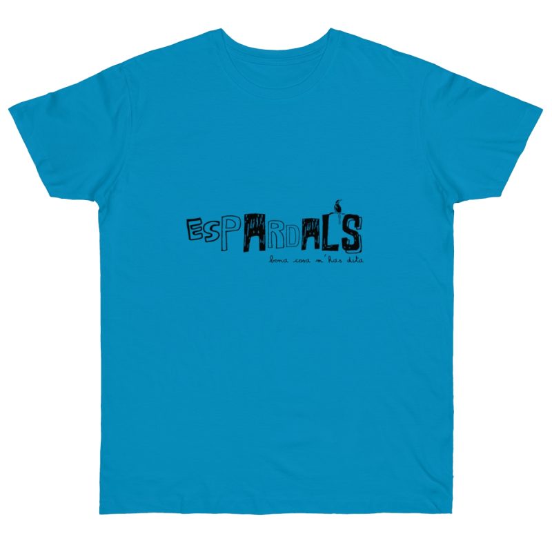 Camiseta punto liso - Azul atolon - Espardals — Bona cosa m’has dita