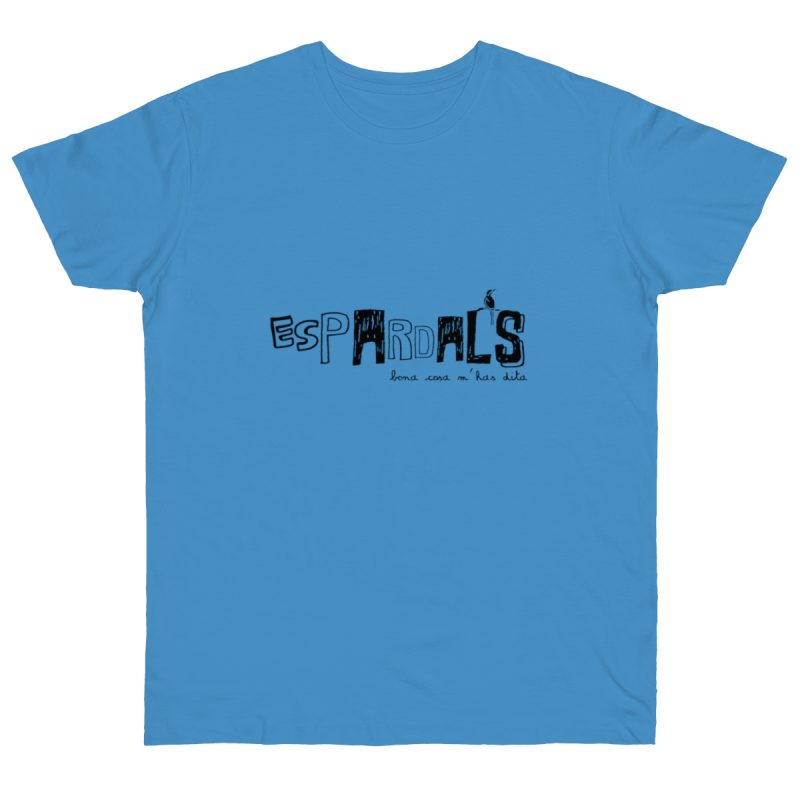 Camiseta punto liso - Azul celeste - Espardals — Bona cosa m’has dita