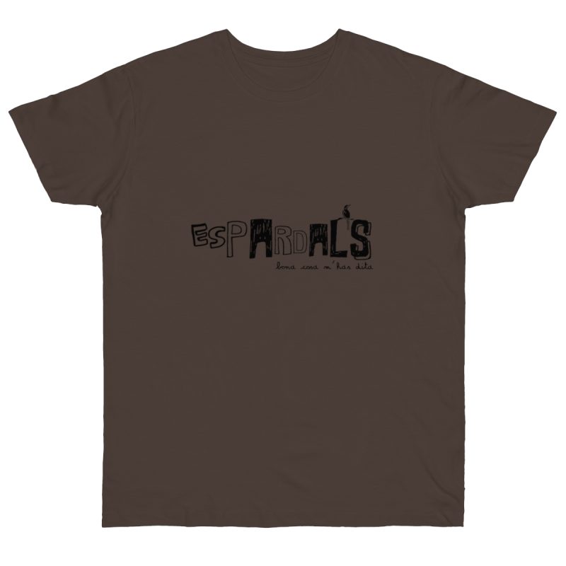 Camiseta punto liso - Marron oso - Espardals — Bona cosa m’has dita
