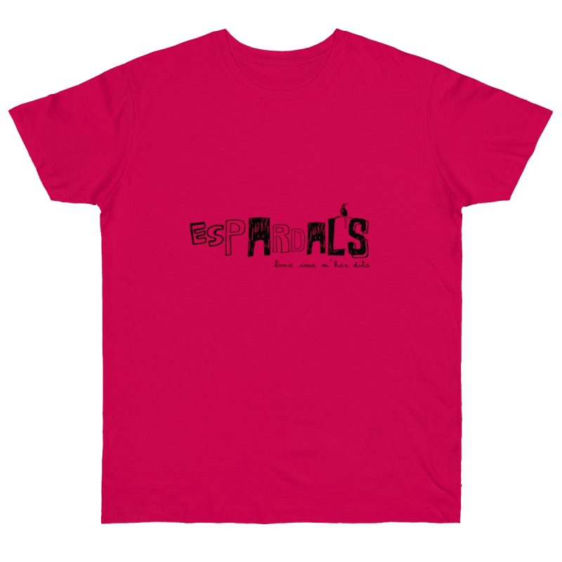 Camiseta punto liso - Fucsia - Espardals — Bona cosa m’has dita