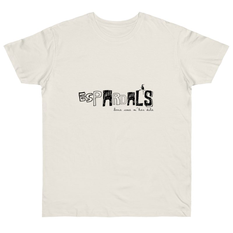 Camiseta punto liso - Natural - Espardals — Bona cosa m’has dita