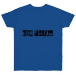 Camiseta punto liso - Azul royal intenso - Camiseta «Bon caliu»