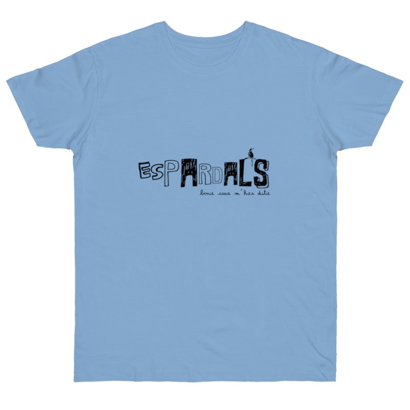 Camiseta punto liso - Azul cielo - Espardals — Bona cosa m’has dita