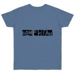Camiseta punto liso - Azul vaquero - Camiseta «Bon caliu»