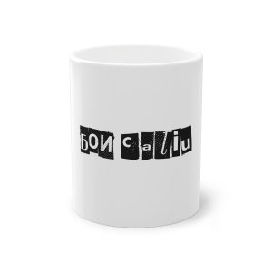Taza estandar 325 ml - Blanco - Camiseta «Bon caliu»