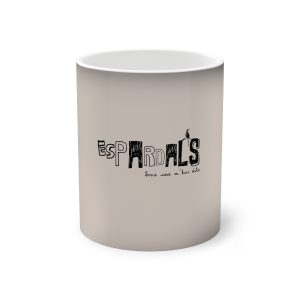 Taza magica que cambia de color - Negro - Espardals — Bona cosa m’has dita
