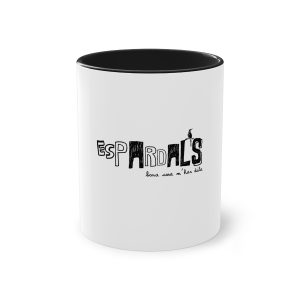 Taza bicolor - Negro - Espardals — Bona cosa m’has dita