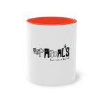 Taza bicolor - Rojo - Espardals — Bona cosa m’has dita