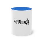 Taza bicolor - Azul Cambridge - Espardals — Bona cosa m’has dita