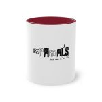 Taza bicolor - Granate - Espardals — Bona cosa m’has dita