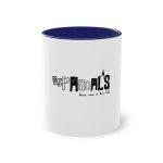 Taza bicolor - Azul oscuro - Espardals — Bona cosa m’has dita
