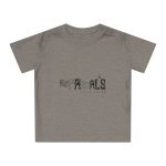 Camiseta de bebe - Gris jaspeado melange - Espardals — Bona cosa m’has dita